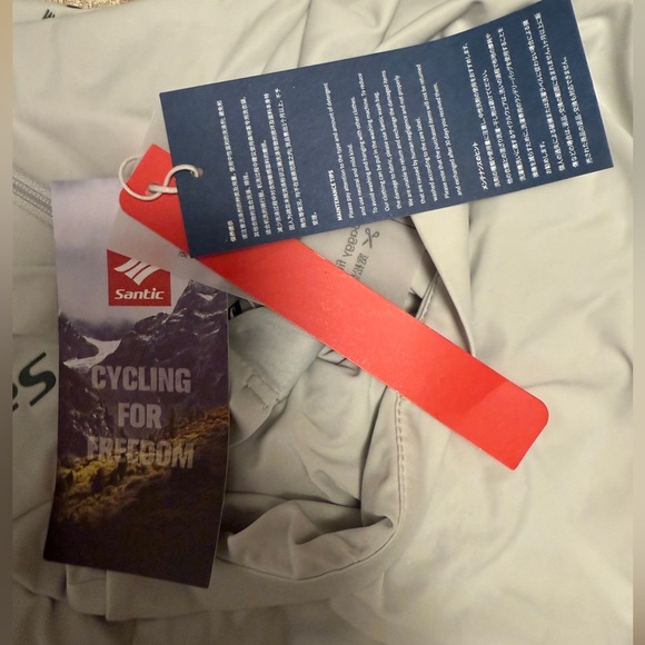 Santic Fuyao Men's Jersey Light Green Large NWT - Picture 5 of 9